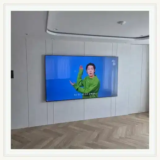 금정역 개성로니엘 벽걸이TV 설치 방식 참고 사진 1