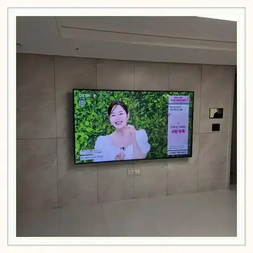 다산 금강펜테리움 리버테라스 벽걸이TV 설치 방식 참고 사진 1