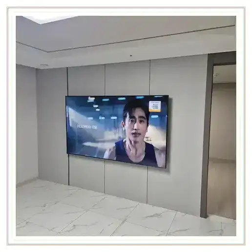 평택 고덕 신동아 파밀리에 벽걸이TV 설치 방식 참고 사진 1