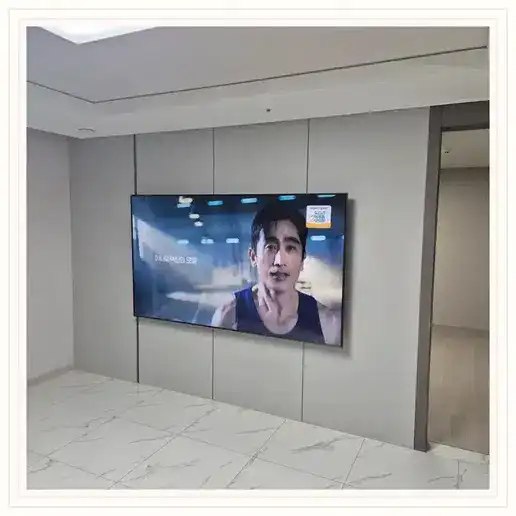 파주운정1차 대방디에트르 더퍼스트 벽걸이TV 설치 방식 참고 사진 1