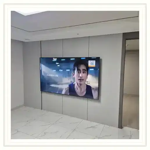 e편한세상 태재 벽걸이TV 설치 방식 참고 사진 1
