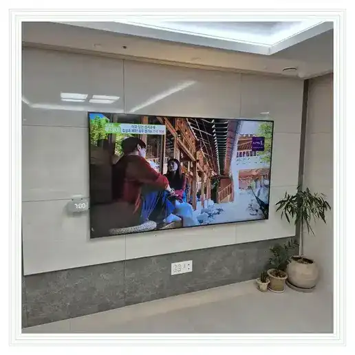 과천 래미안 센트럴스위트 벽걸이TV 설치 방식 참고 사진 1