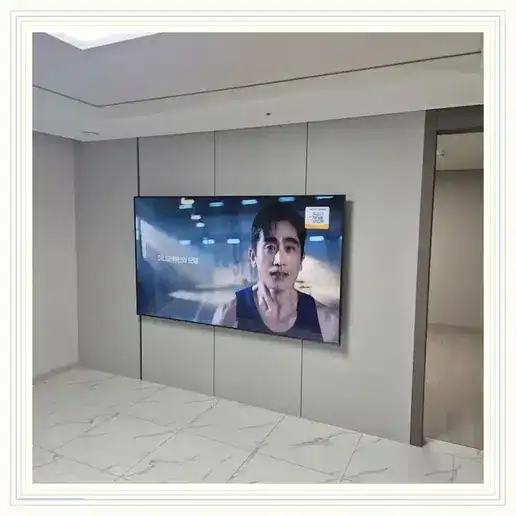 철산역 롯데캐슬 SK뷰 클래스티지 벽걸이TV 설치 방식 참고 사진 1