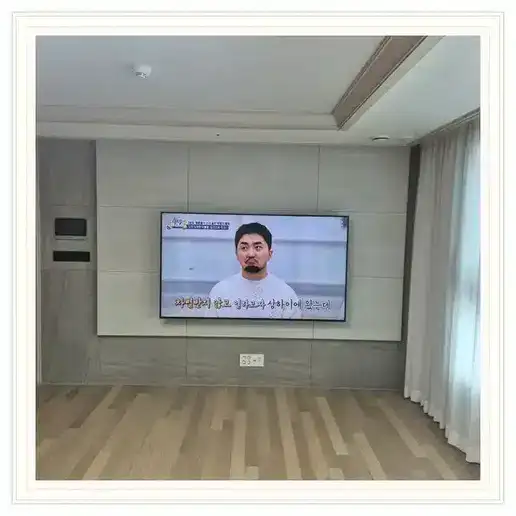 인계 한양수자인 벽걸이TV 설치 방식 참고 사진 1